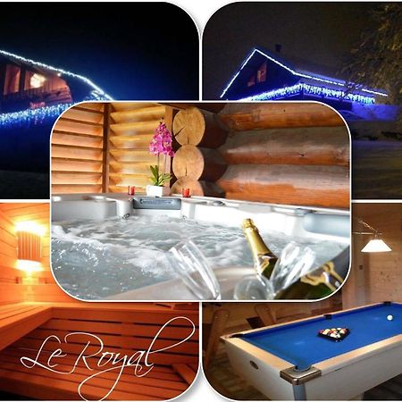 Chalet Spa Le Royal Nathalie Mn La Rouge 라브레세 외부 사진