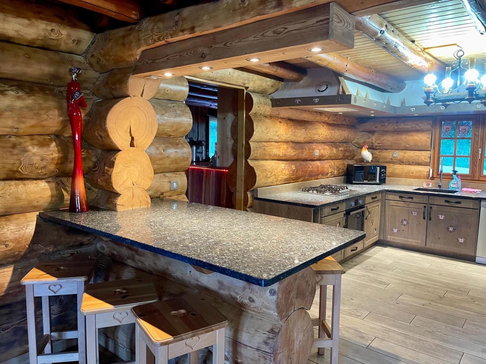 Chalet Spa Le Royal Nathalie Mn La Rouge 라브레세 외부 사진